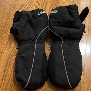 Kids Mittens - ski snow winter gloves size toddler 3-4